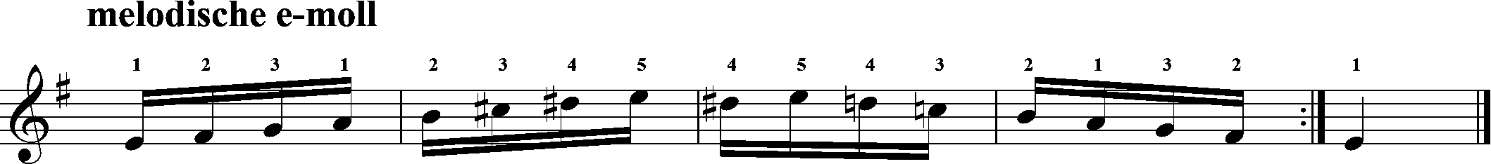 akkordeon, melodische e-moll, skalen, hanon